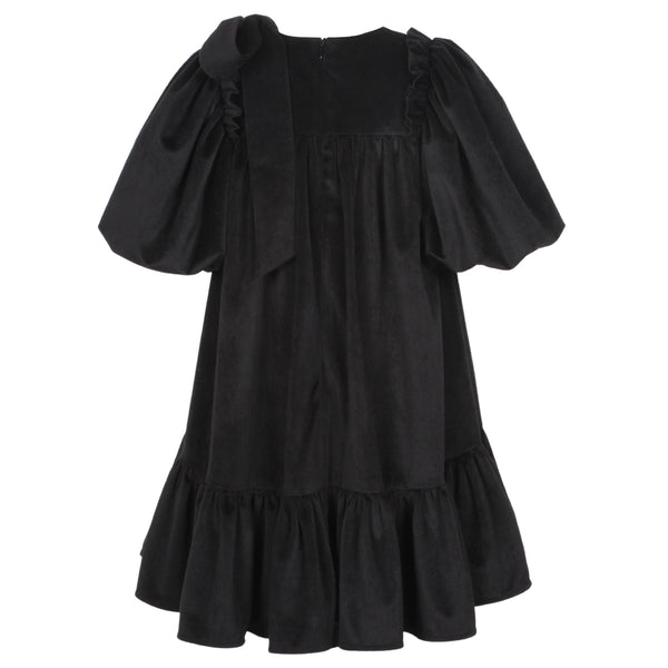 Jessie And James Black Cord Catch Me Bow Dress BellaKidsNY Jessie And James Black Cord Catch Me Bow Dress BellaKidsNY