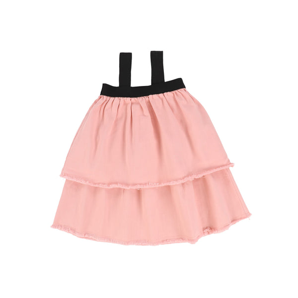 andorine denim dress Andorine Ruffle Denim Dress
