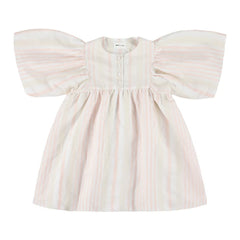 Morley YDOL Dress With Balloon sleeves Pink