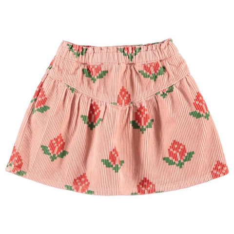 Piupiuchick Pink Flower Skirt