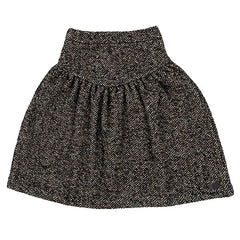 Be For All Chevron Black Skirt