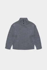 Fub Steel Button Up Sweater