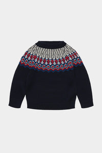 Fub Navy Fair Isle Sweater