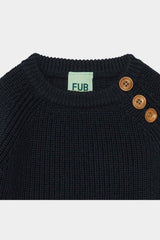 Fub Navy Knit Sweater & Legging Set