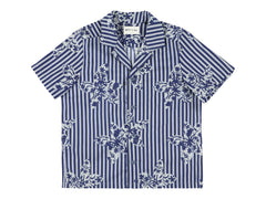 MORLEY SAULT NAVY FLOWER BOYS SHIRT