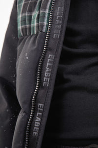 Ellabee Black Green Plaid Oliver Down Jacket