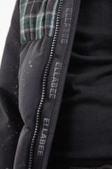 Ellabee Black Green Plaid Oliver Down Jacket