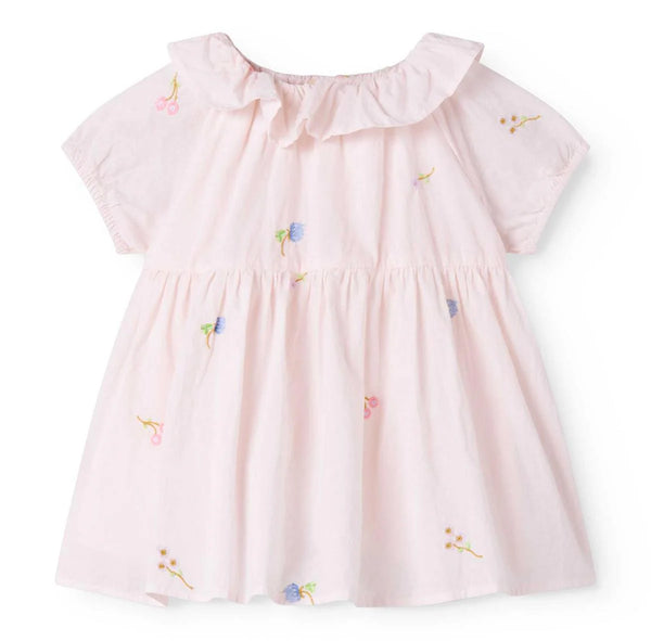 MarMar Pink Summer Embroidery Dalino Dress