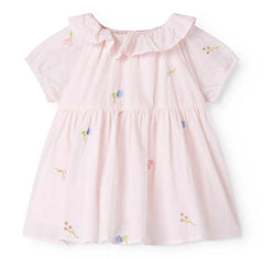 MarMar Pink Summer Embroidery Dalino Dress