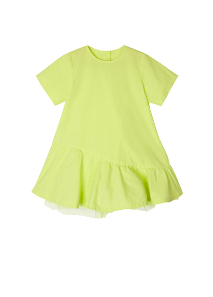 JNBY NEON YELLOW SS DRESS