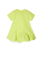 JNBY NEON YELLOW SS DRESS