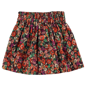Piupiuchick Short Skirt Multicolor Flowers