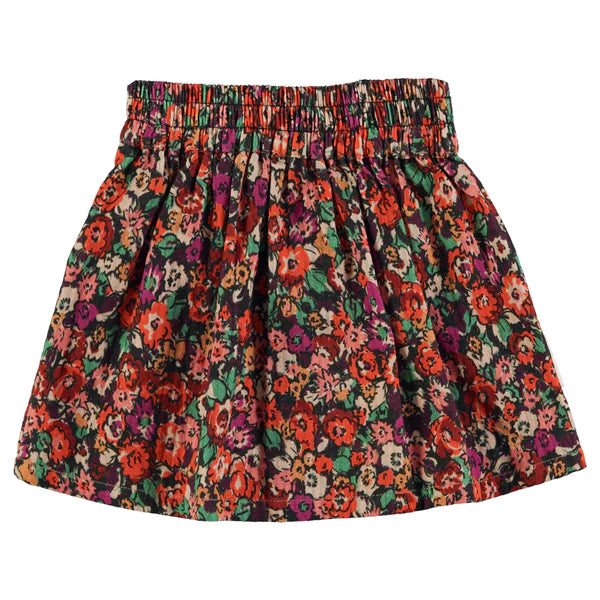 Piupiuchick Short Skirt Multicolor Flowers