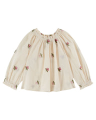 Emile Et Ida Creme Brodee Blouse