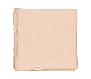 MARMAR CREAM TAUPE HEARTS ALIA BLANKET