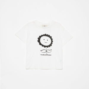 WEEKEND HOUSE WHITE FLOWER T-SHIRT