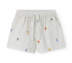 MarMar Beige Fruit Embroided Tage Pinon Set