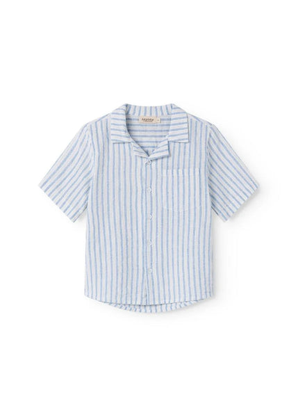 MarMar Surf Blue Stripe Tage Shirt