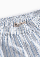 MarMar Surf Blue Stripe Tage Pinon Shorts Set