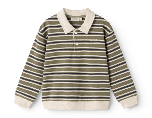 Marmar Seaweed Stripe Thanos Polo Shirt