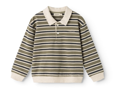 Marmar Seaweed Stripe Thanos Polo Shirt