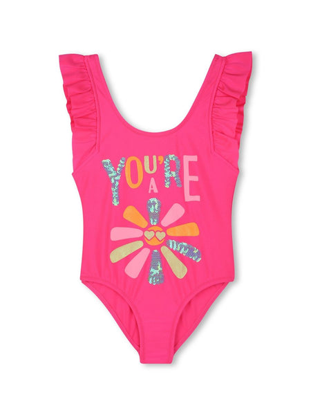 Billieblush Pink Graphic Bathingsuit