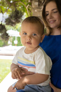 1 + In The Family Off-White Alayor & Randa Shorts Set