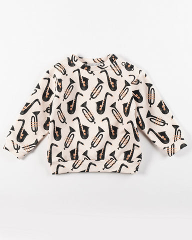 Yell-Oh Eggnog Trumpets Sweatshirt