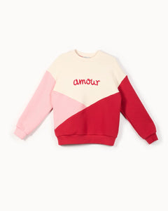 Yell-Oh Racing Red Colorblock Sweatshirt