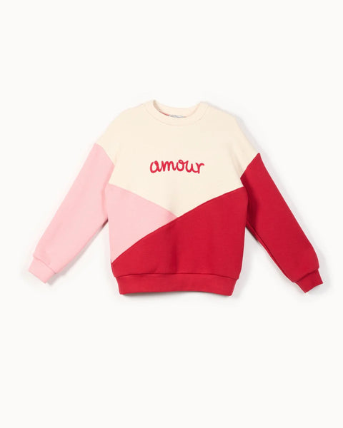Yell-Oh Racing Red Colorblock Sweatshirt