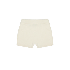 Fub Ecru/Red/Candy Structure Tee & Ecru Lace Shorts Set