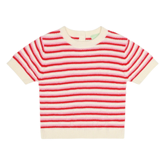 Fub Ecru/Red/Candy Structure Tee
