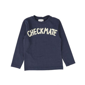 YELL OH BLUE CHECKMATE TEE