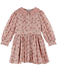 Emile Et Ida Aster Crochet Collar Dress