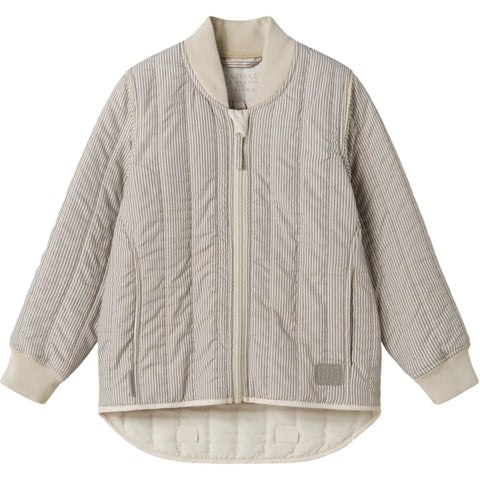 Marmar Dark Brown Stripe Orry Jacket