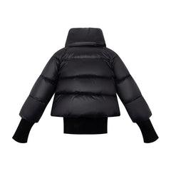 Ellabee Black Darcy Down Bomber Coat