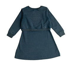 Birnham On The Sea Ocean Teal Sweatshirt Dress