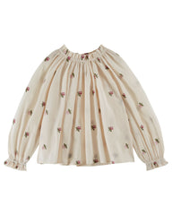 Emile Et Ida Creme Brodee Blouse