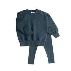 Birnham On The Sea Teal sweatshirt set