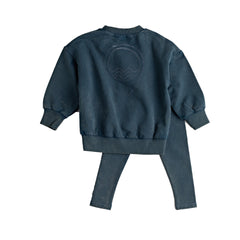 Birnham On The Sea Teal sweatshirt set