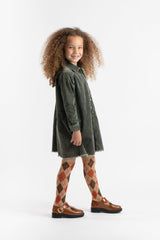 Birnham On The Sea Oversized green shirt dress