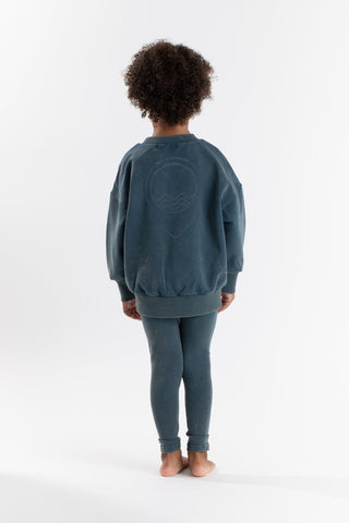 Birnham On The Sea Teal sweatshirt set