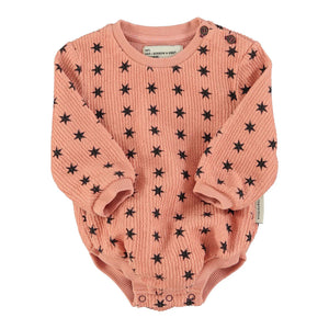 Piupiuchick Pink Stars AO Romper