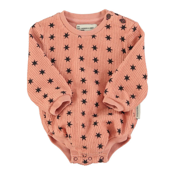 Piupiuchick Pink Stars AO Romper