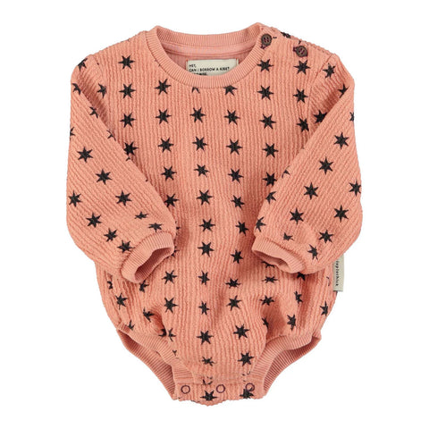 Piupiuchick Pink Stars AO Romper