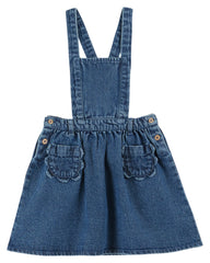 Emile Et Ida Denim Tablier Jumper