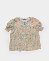 Early Sunday Emma Floral Mint Camelia Blouse