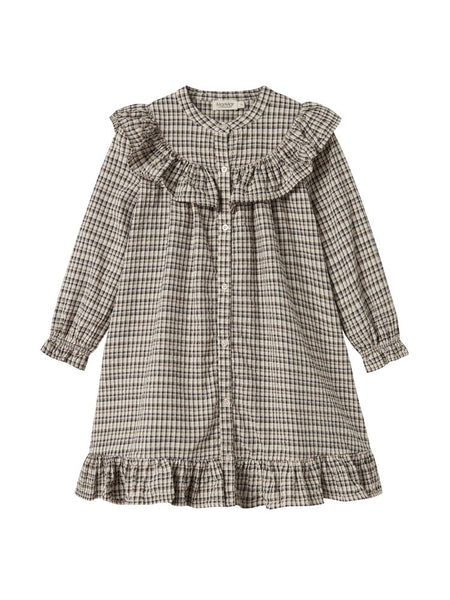 Marmar Pilot Navy Check Dalina Dress