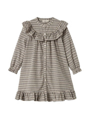 Marmar Pilot Navy Check Dalina Dress