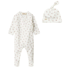 Marmar Little Sakura Footie & Hat Set